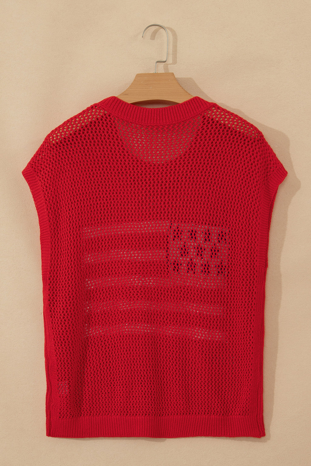 White Flag Graphic Short Sleeve Sweater Top